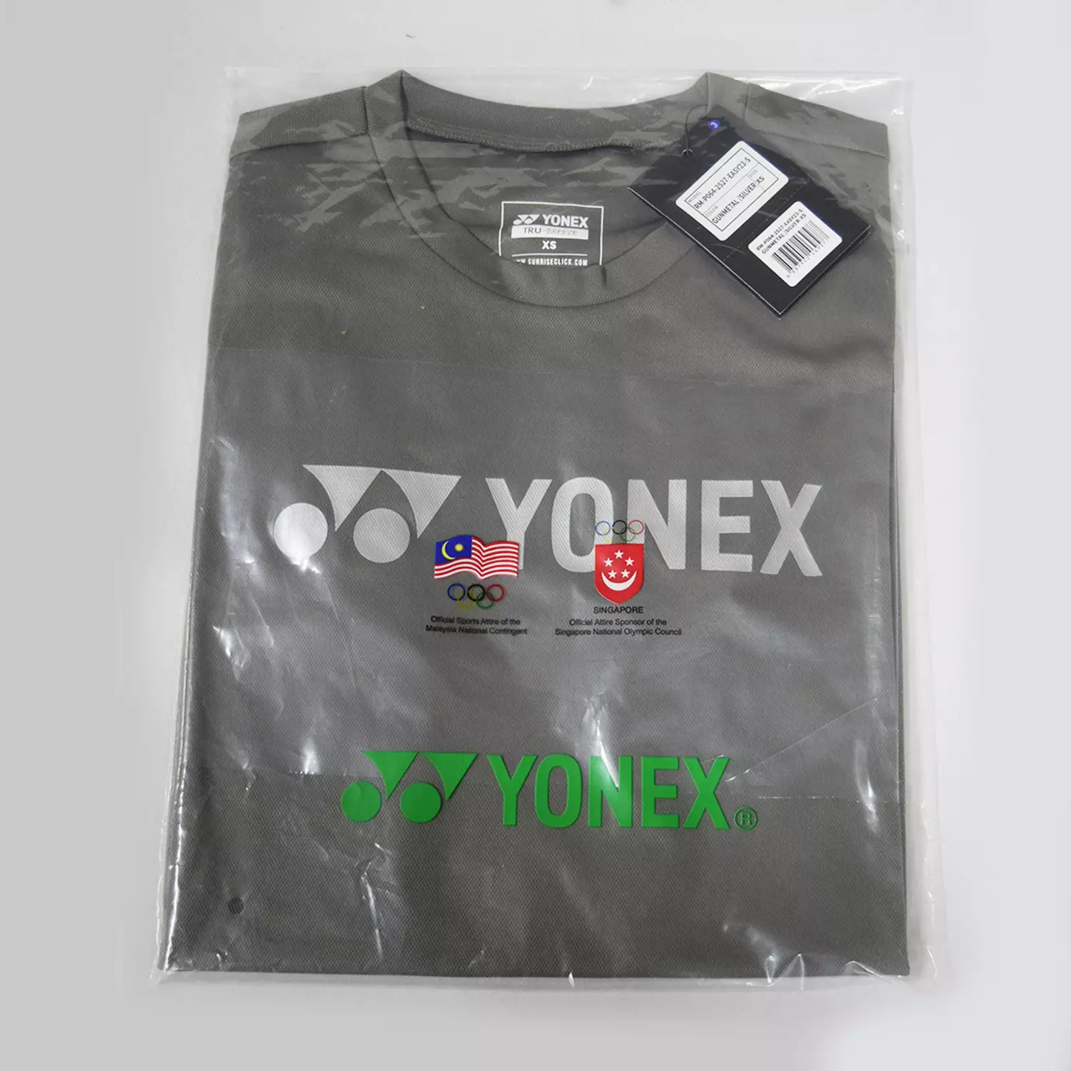 Baju Yonex RM-P064-2527-EASY23 Gunmetal/Silver
