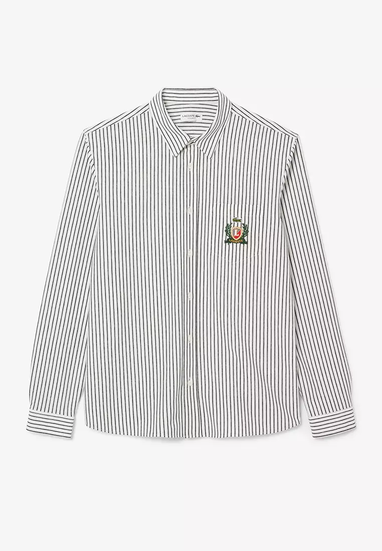 Regular Fit Striped Cotton Shirt