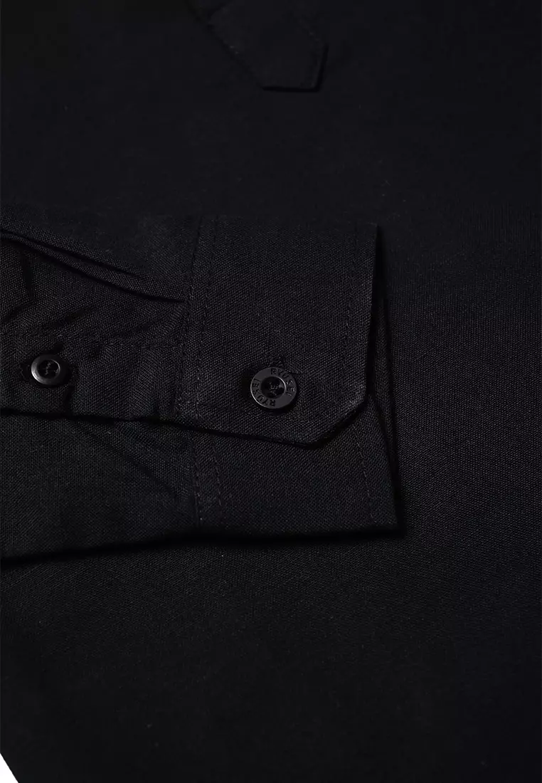 Ryusei Shirt Kids Nakayama Black