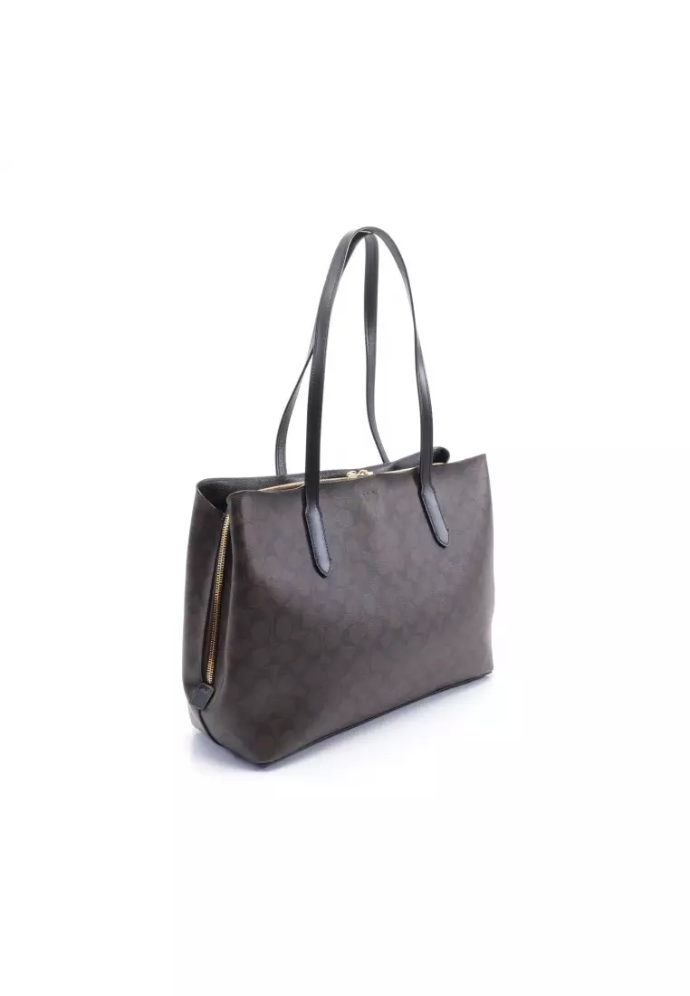 Coach Pre loved coach avenue carryall signature Shoulder bag tote