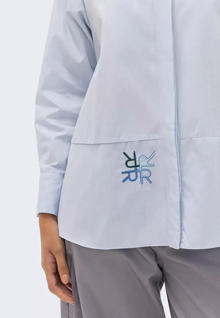 Ria Miranda Baby Blue Honey Shirt