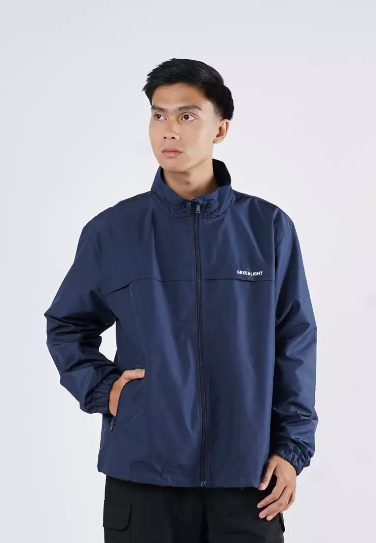 Greenlight Men's Windbreaker Jacket Regular Fit Taslan Wind OL-C020925