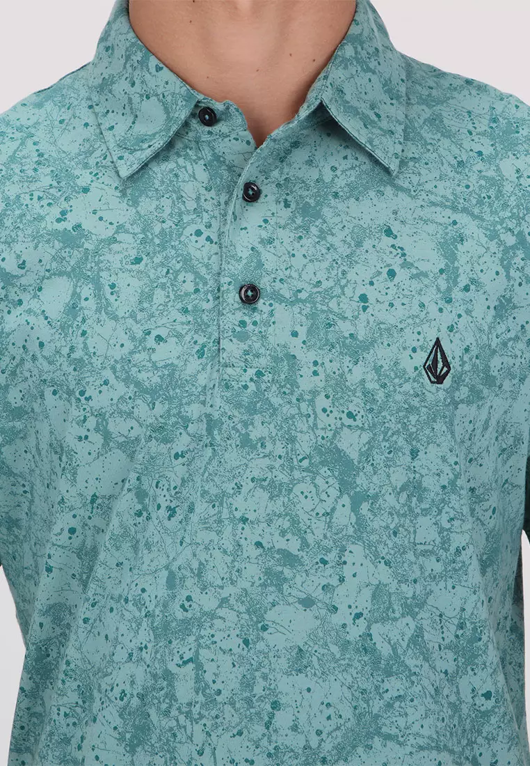 MPL SPRITZEN SHORT SLEEVE POLO PETROL