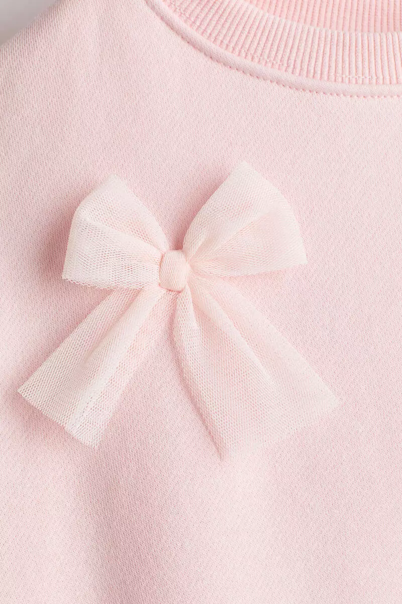 Motif-detail sweatshirt