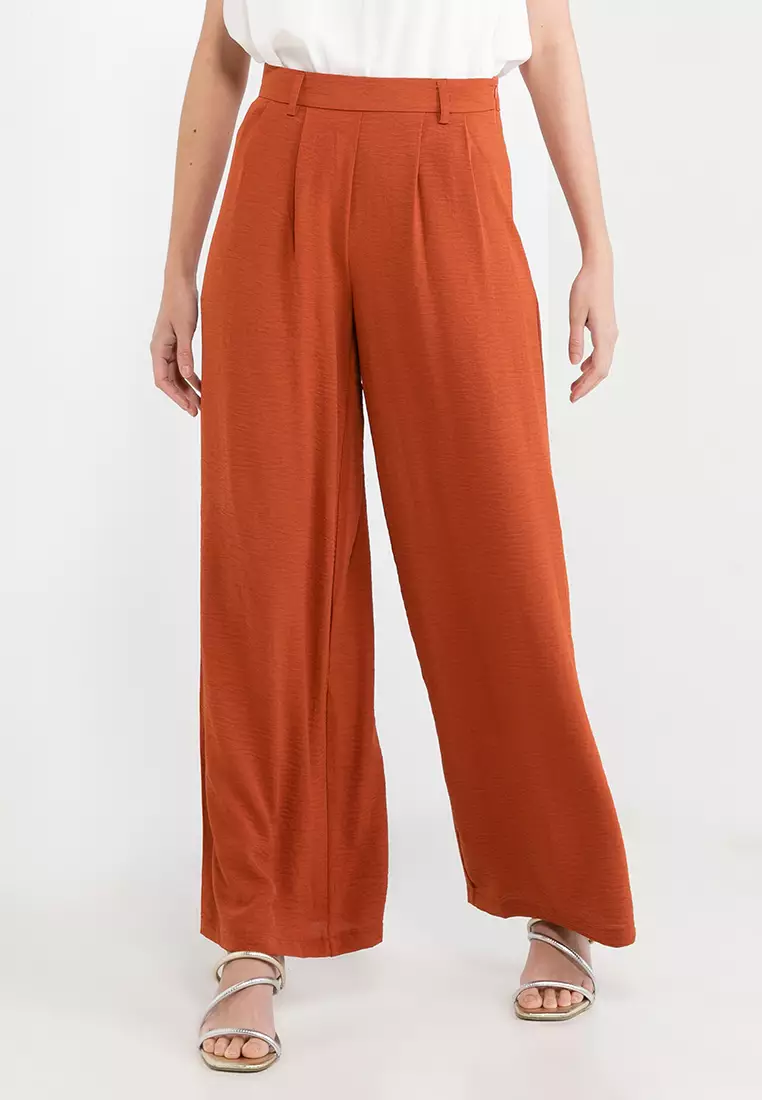 Buy Artist Pleated Wide Leg Pants Online