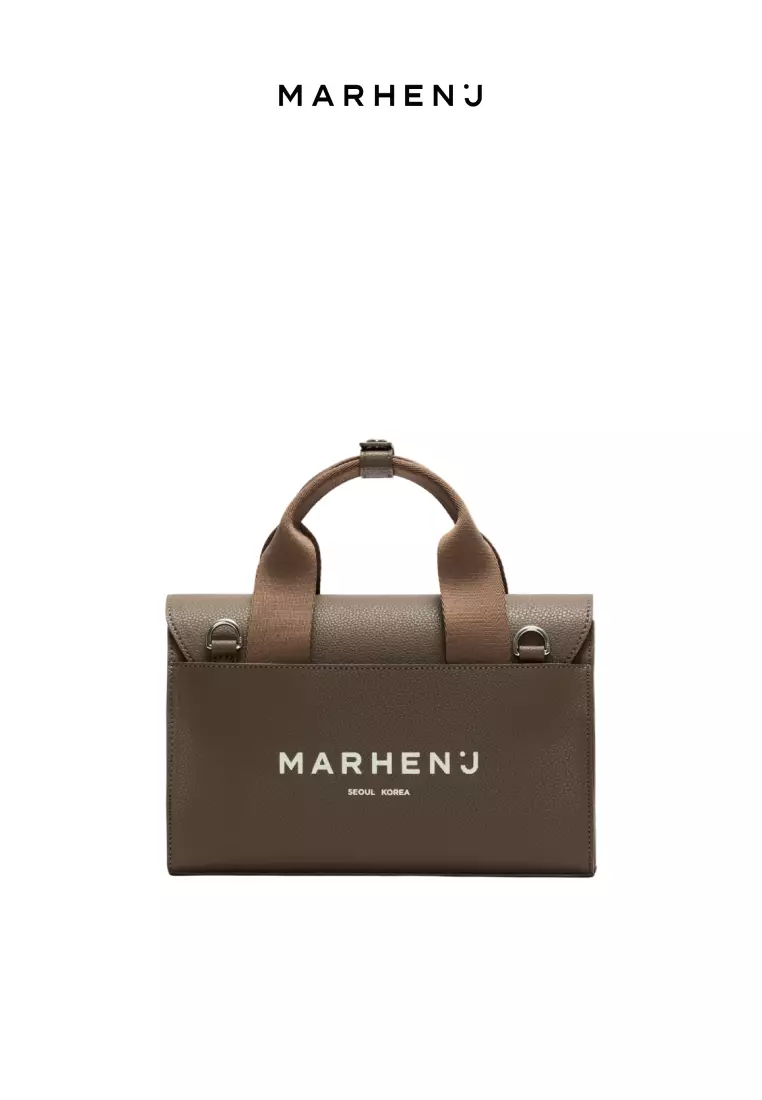 LUDY Vegan Leather Crossbody Bag Taupe