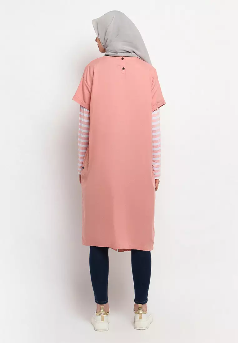 Flamoush Jannie Pink Casual Shirt