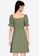 ZALORA BASICS green Sweetheart Neckline Mini Dress 08EC9AA506C059GS_2