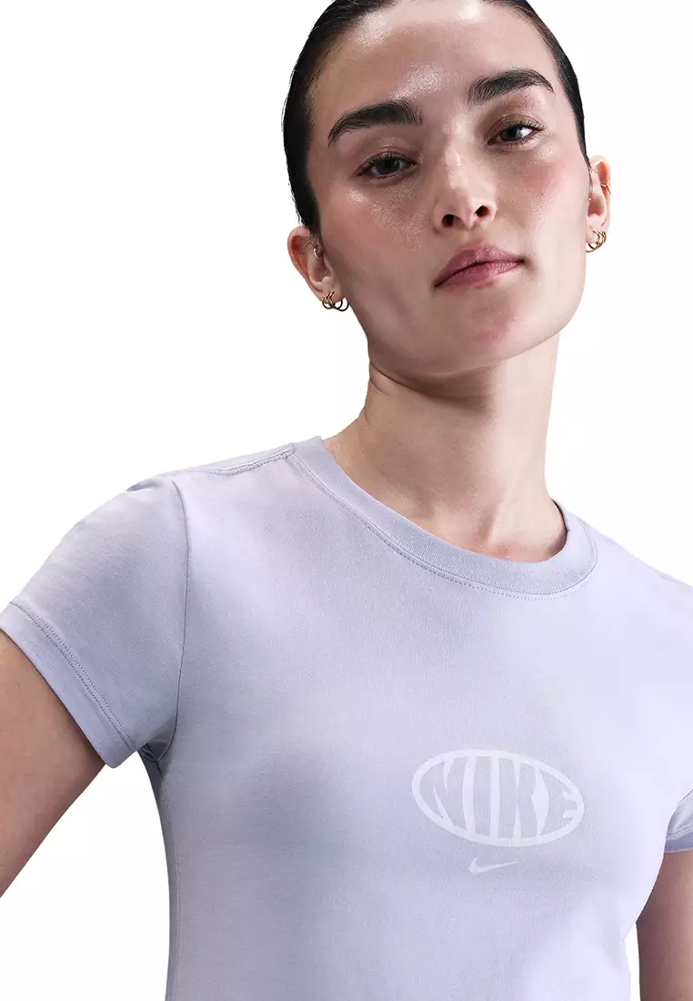 ★ Nike★ Sportswear Chill Knit T-shirt W Medium Ash Purple Buy Nike Sportswear Chill Knit T-Shirt 2025 Online | ZALORA