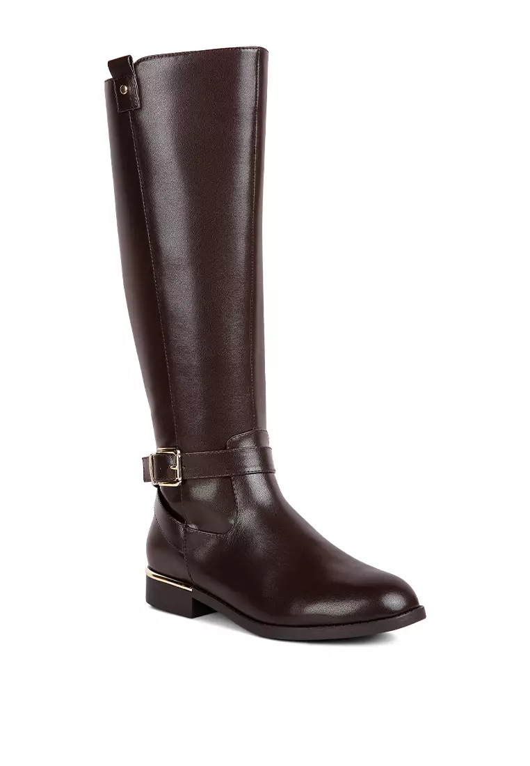 Buckle hotsell calf boots