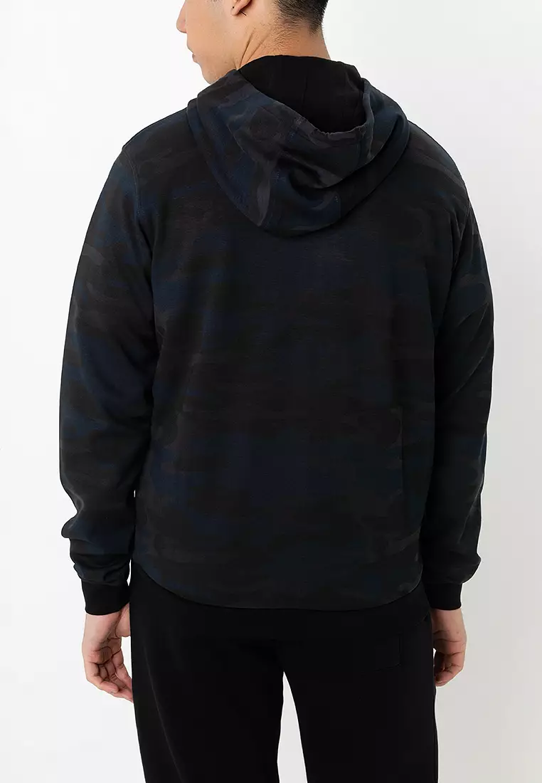 Fleece Camouflage Hoodie