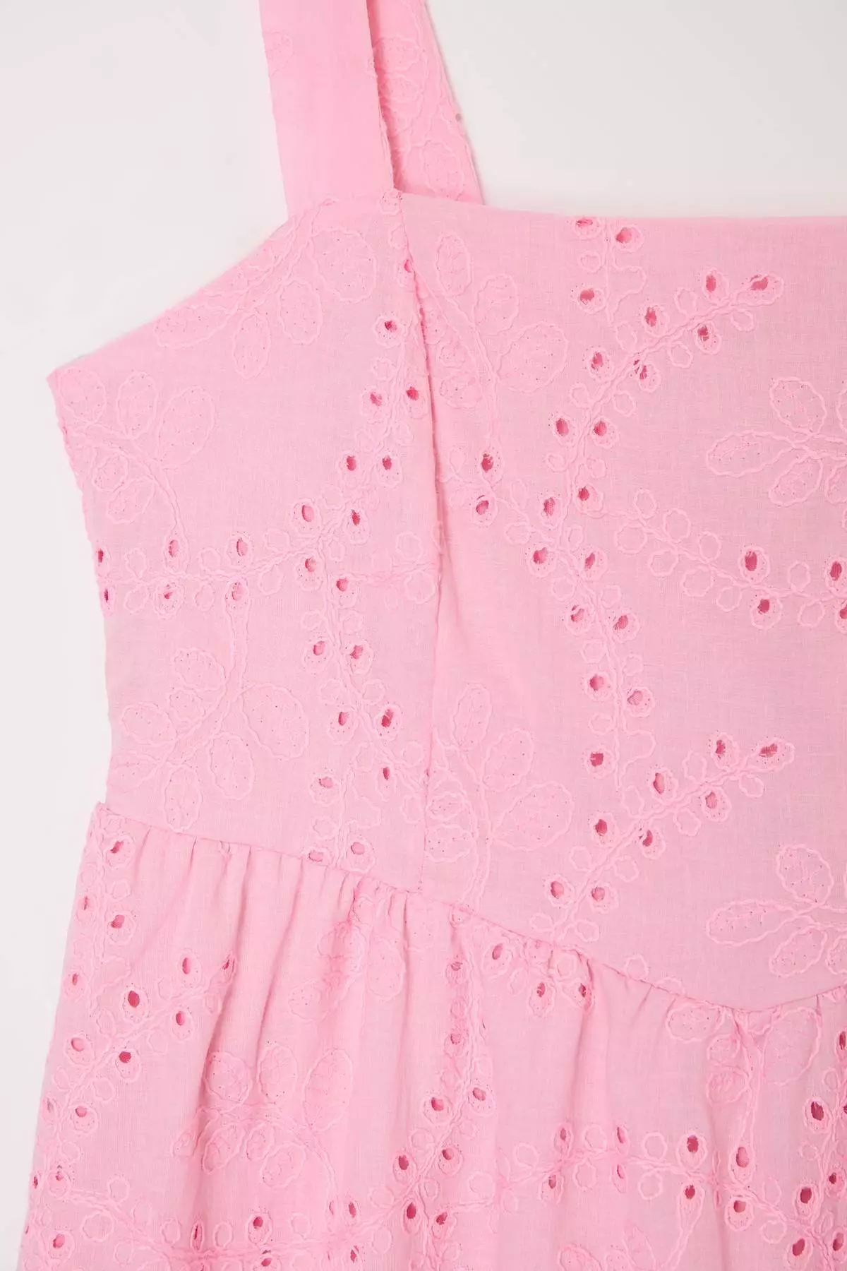 Pink Woven Plus Size Dress Tbbss26Ah00064