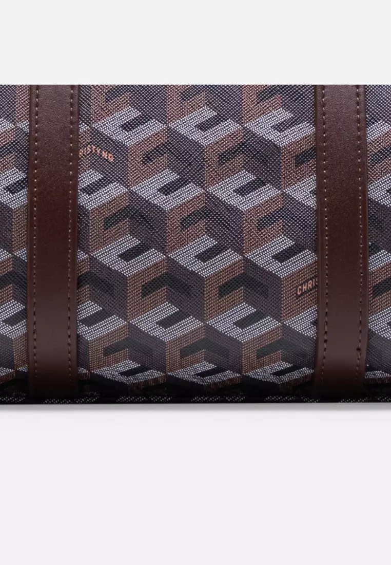 Enzo Mini Duffle Bag Chestnut Brown