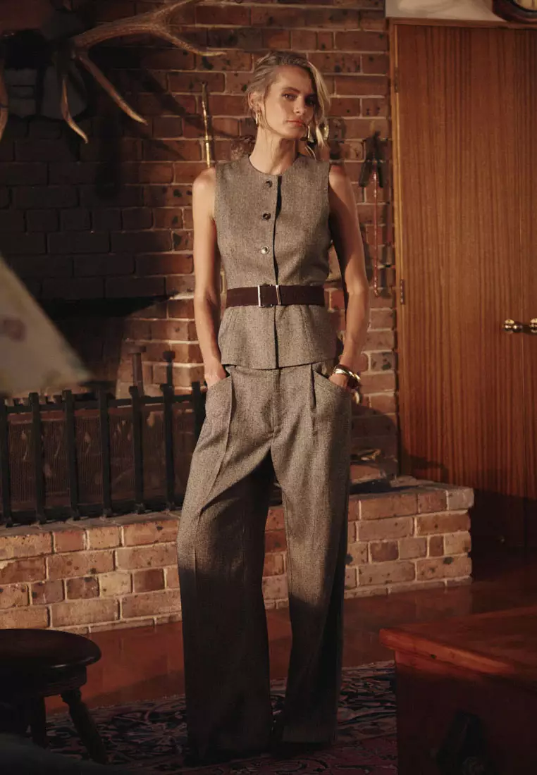 Nevada Herringbone Pants