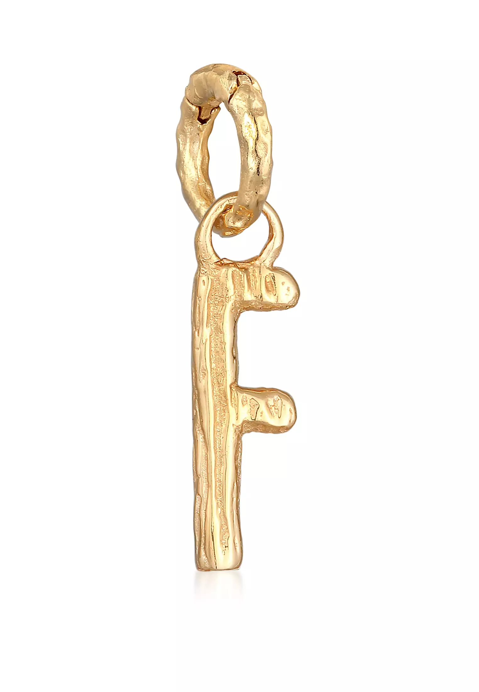 Gold letter cheap f pendant
