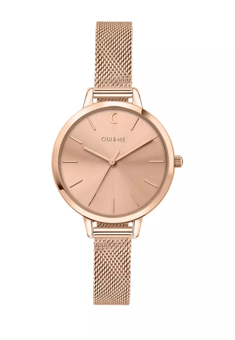 [Sustainable Watch] Oui & Me Petite Amourette 32mm Women's Quartz Rose Gold Watch ME010095
