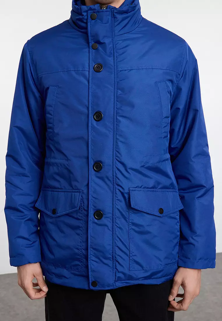 Saks Regular Fit Winter Parka Windbreaker Jacket TMNAW25MO00023