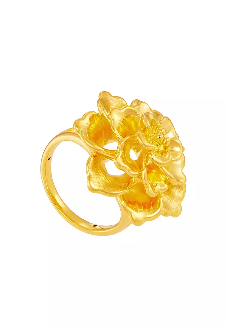 HABIB 999/24K Yellow Gold Ring 9GR00651224