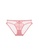 ZITIQUE pink Women's Sexy Thin 3/4 Cup Lace Trimmed Nylon Lingerie Set (Bra and Underwear) - Pink D6118US28F65D3GS_3