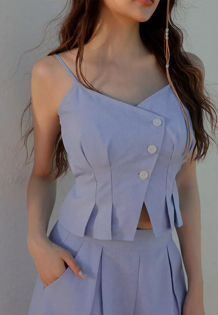 Cinched Waist Cami Top