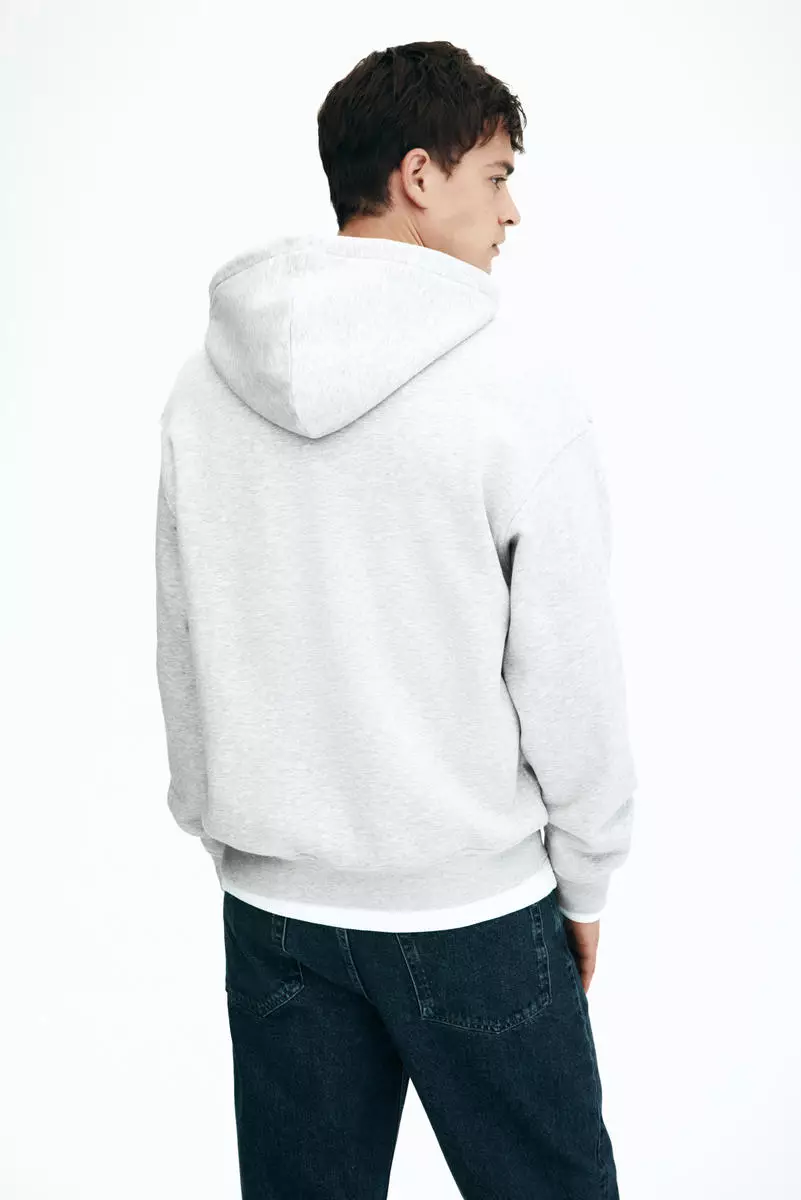 Loose  Fit Zip-through hoodie