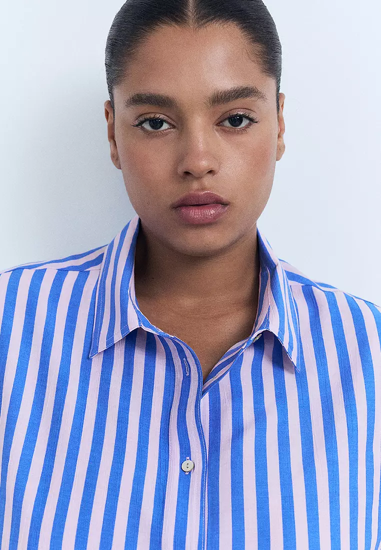 Short Sleeve Striped Shirt