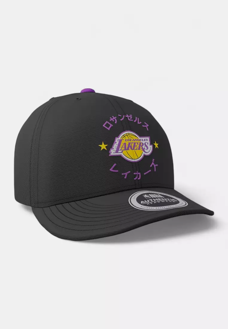 Los Angeles Lakers Mens Curved Cap Rising Sun Collection