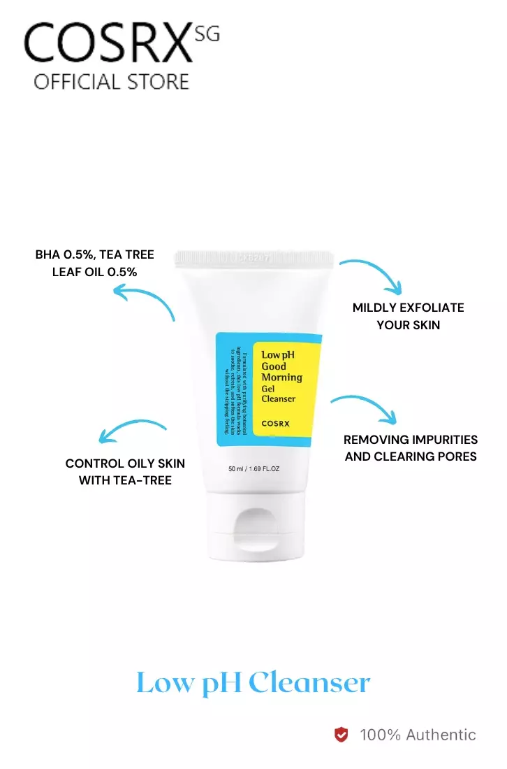 Cosrx Low pH Cleanser 50ml(Exp:2027.02)
