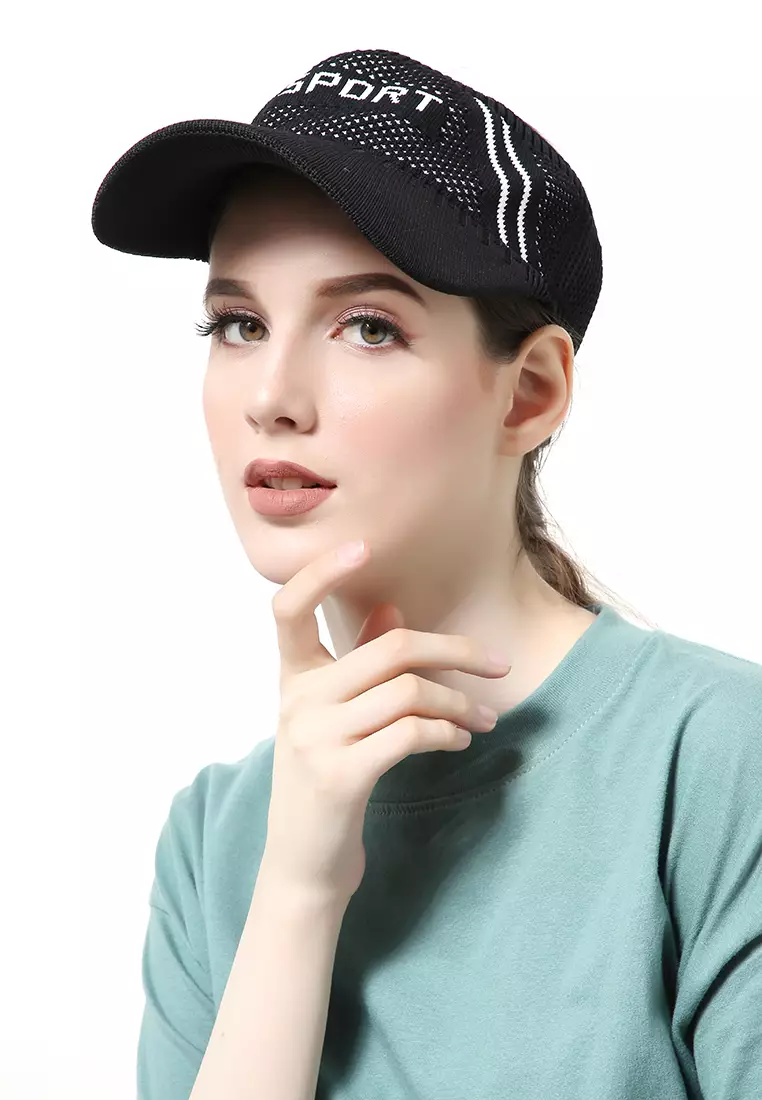 Zaskia Basball Cap Pelindung Matahari Untuk Pria Dan Wanita - Hitam