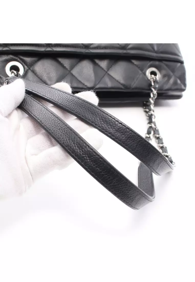 Buy Chanel Pre-loved Chanel matelasse chain shoulder bag chain tote bag ...