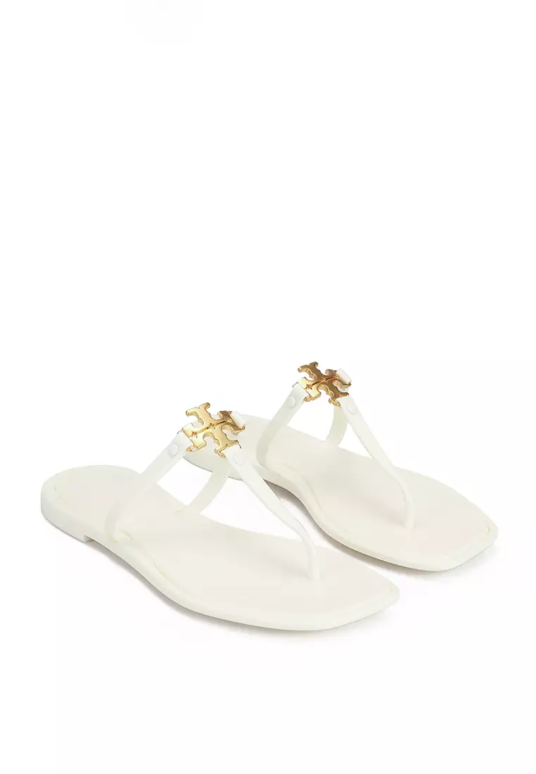 Discount on Tory Burch  shoes - SKU: Roxane Jelly Logo-Plaque Sandals (Nt)