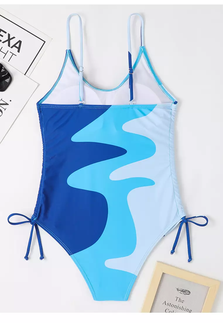 Buy Its Me Sexy Drawstring OnePiece Bikini Swimsuit Online ZALORA Malaysia