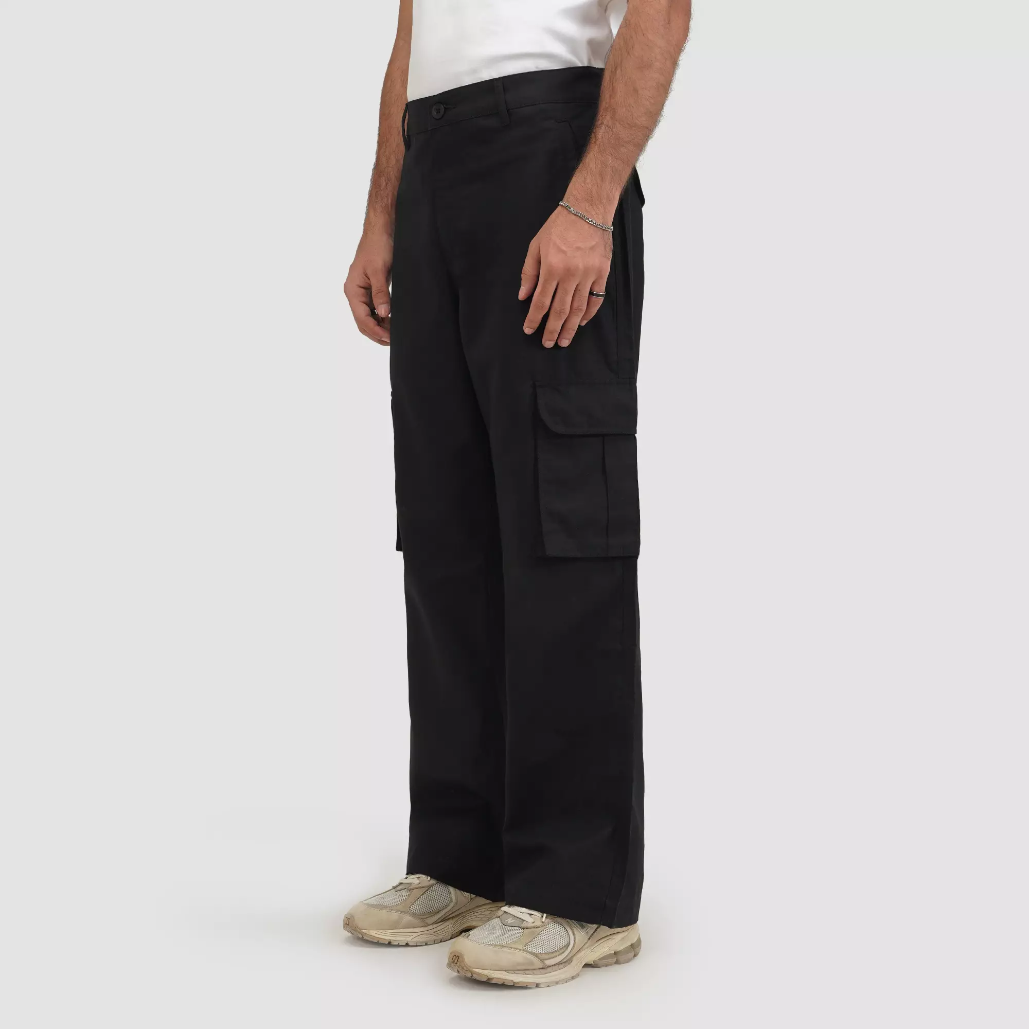 CELCIUS Flared Celana Cargo L03000719C Hitam