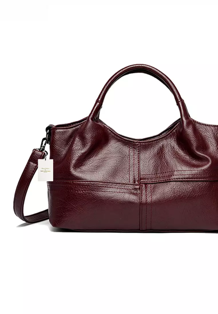 Faux Leather Three Way Handbag JW HD-3918