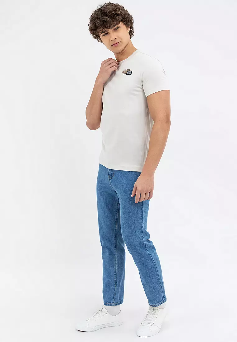 Men's Le Jean Loose Tee Oatmeal