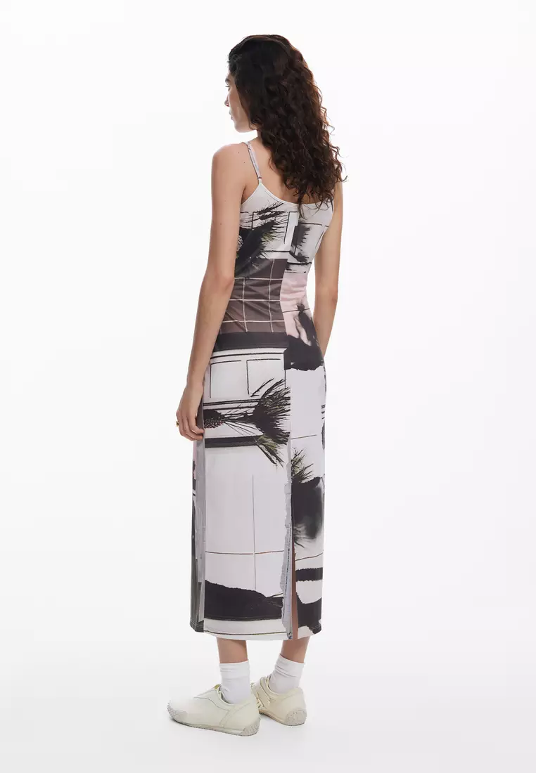 Arty midi dress