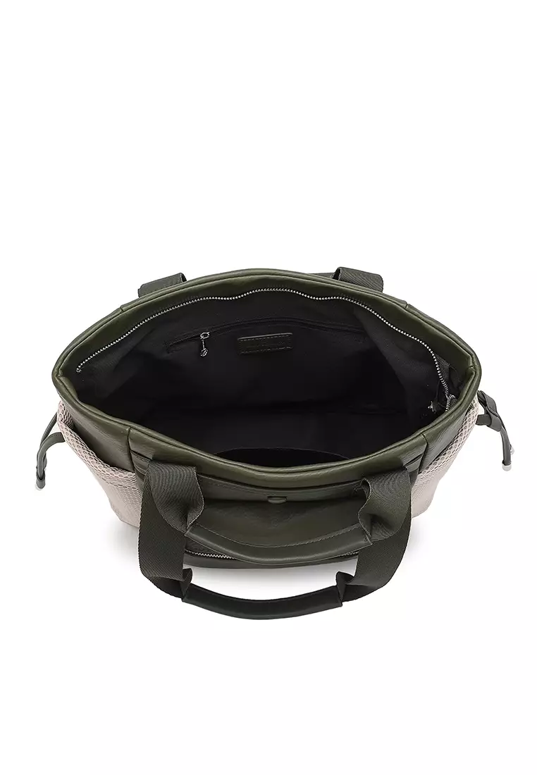 Women's Top Handle Bag / Sling Bag / Crossbody Bag (Tas Selempang / Tas Tangan) - Hjau