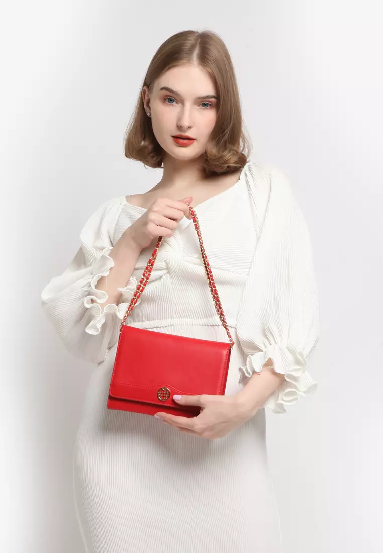 AUSTIN JG2291-9 SHOULDER BAGS RED