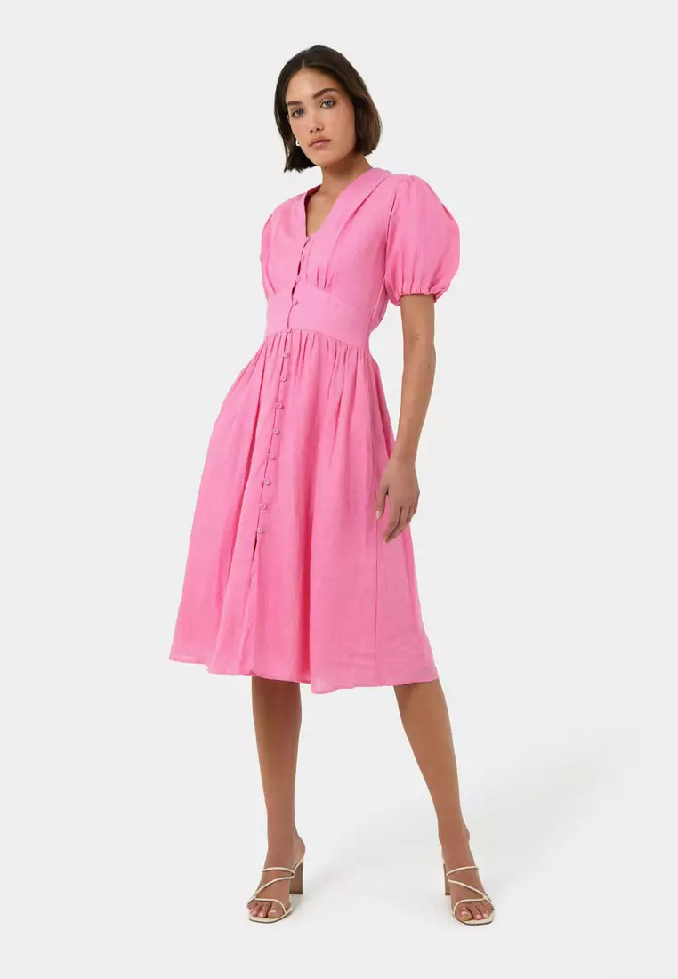 Fernanda Linen Dress