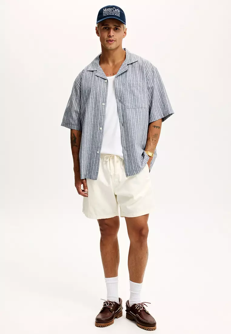 Textured Short Sleeve Shirt