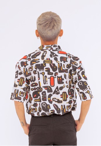 Jual Show The Monster Doodle Monster Shirt Original Zalora Indonesia