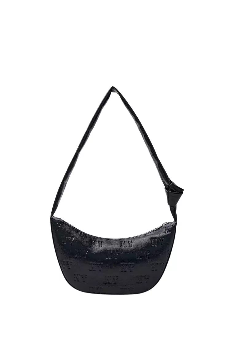 Jual MLB Korea Classic Monogram Crack Embo Cross Bag - NY