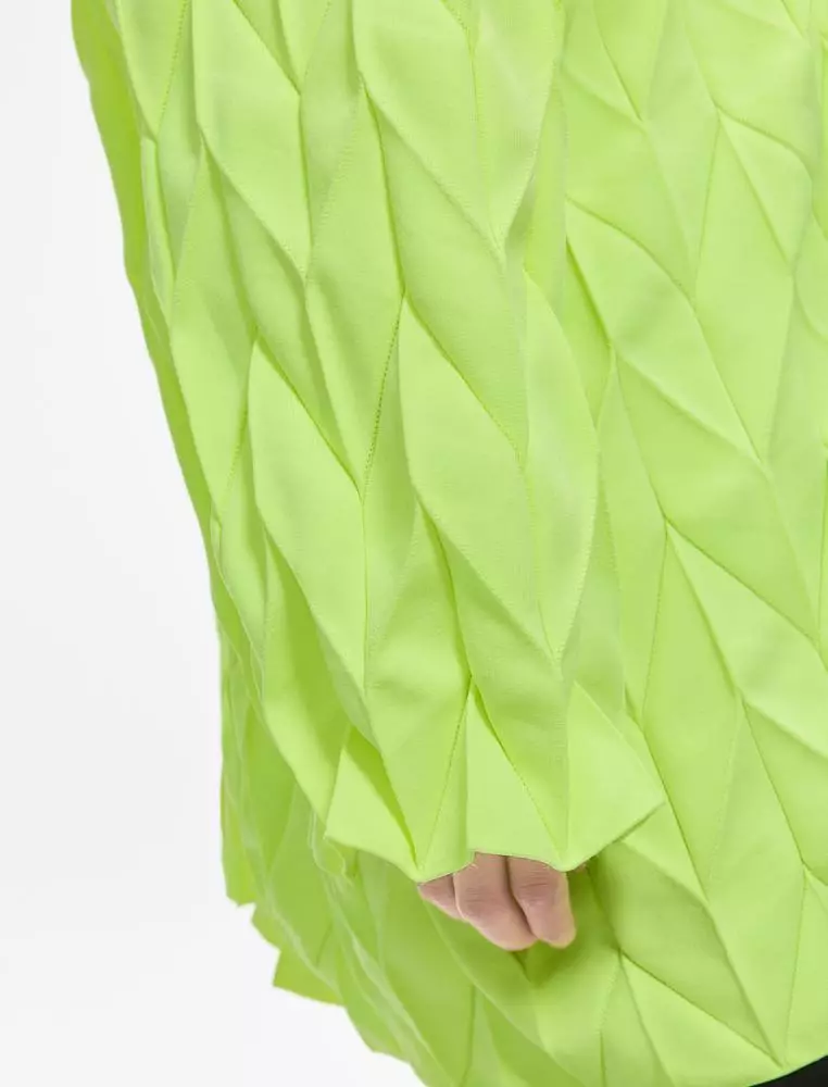 Mid-length open-cardigan