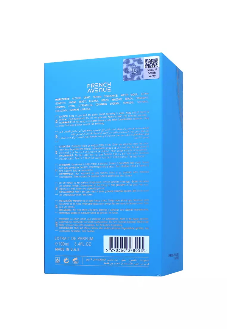 French Avenue Vulcan Feu Unisex Extrait De Parfum 100 ML