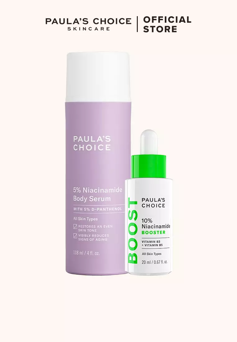 Buy Paula's Choice 5 Niacinamide Body Serum + 10 Niacinamide Booster Online ZALORA Malaysia