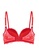 6IXTY8IGHT red Brian, Luck in Rouge Wireless Demi Plunge Bra BR09885 792F0USA7C27C6GS_6