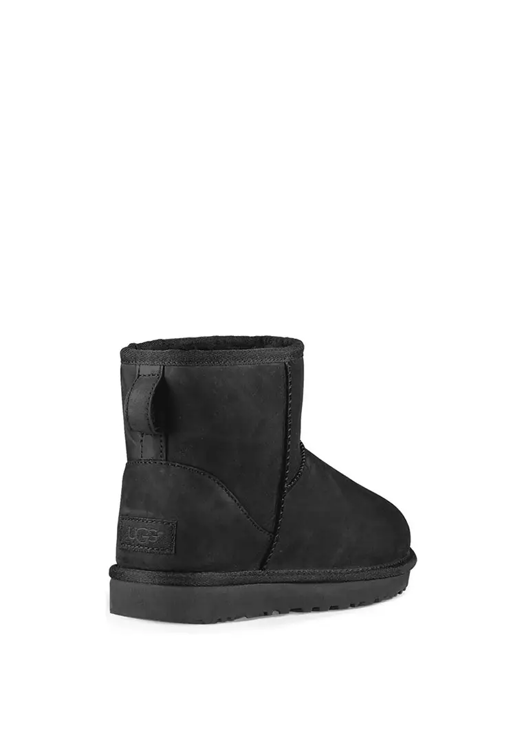 Buy UGG Women's Classic Mini Leather Boot - Black (1016558-BLK