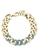 Chiara Ferragni gold Chiara Ferragni Chain 170+25mm Women's Green Bracelets J19AUW48 42A03ACD31E85EGS_1