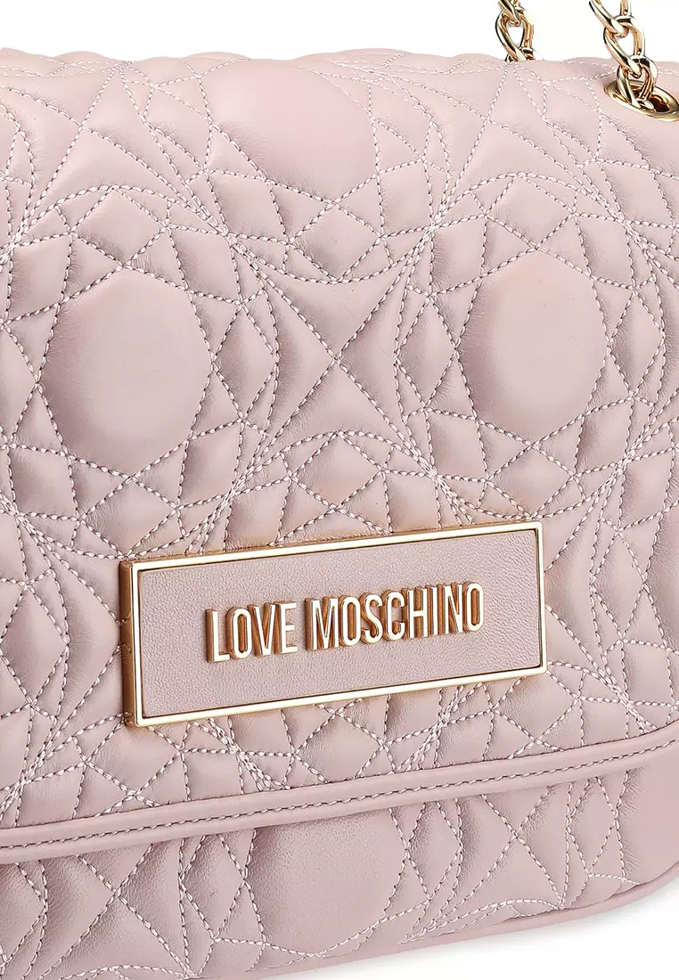 Diamond Quilted Chain Shoulder Bag (nt)