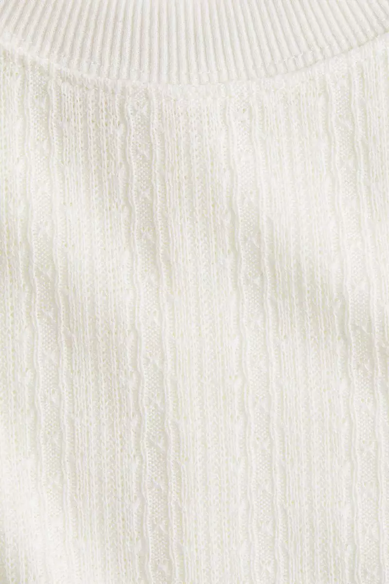 Butterfly-sleeved top